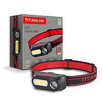 Налобный светодиодный фонарик TITANUM TLF-H03 180Lm 6500K (40шт/ящ)