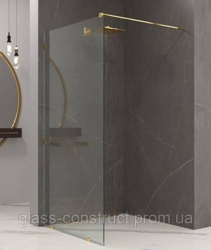 Штанга жесткости для душевой перегородки 1000мм. Прямоугольная 30х10мм ...