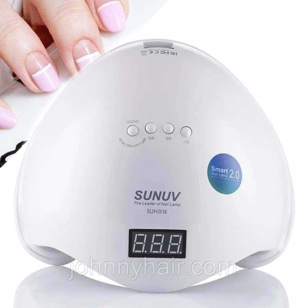Лампа LED/UV SUNUV SUN 5 PLUS White, 48 Вт Оригінал, фото 1