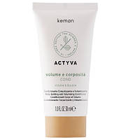 Кондиціонер для тонкого та ослабленого волосся Kemon Actyva Volume e Corposita Conditioner 30 ml