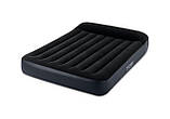Надувний матрац Intex 64148 (137 x 191 x 25 см) з вбудованим електронасосом, фото 4