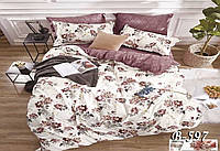 Двуспальное постельное белье Тет-А-Тет (нестандарт) В-597 бязь
