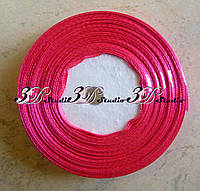 Лента атласная цвет №190 фламинго шириной 1,2 см