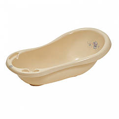 Ванна Maltex Bears & Kite 84 cm зі зливом 1001BK 1001_61, бежевий