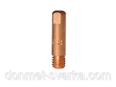 Наконечник для пальника E-Cu M6 d-0,8/6/L-25мм