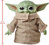 Дитя Йода Малюк Грогу Mattel Star Wars Grogu Plush Toy Фігурка з серіалу Зоряні війни: Мандалорец GWD85, фото 3