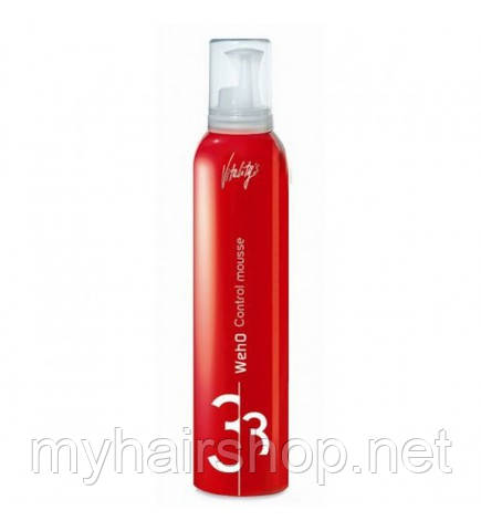 Мус для укладання з природним ефектом Vitality's We-Ho Control Mousse 250 мл, фото 1