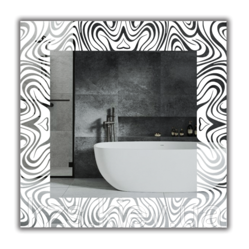 Дзеркало з підсвічуванням 800х800мм, фото 1