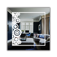 Дзеркало з LED підсвічуванням 800х800мм.