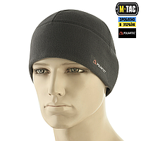 Шапка M-Tac Watch Cap флис Light Polartec Dark Grey XL 208172