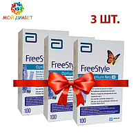 Тест полоски FreeStyle Optium Neo H 100 шт. 3 упаковки