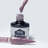 Гель-лак светоотражающий Divia Sparkle SP06, Di1248 7,3 мл