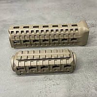 Цівка на АК 47/74 DLG TACTICAL (DLG-133), полімерна, колір Койот, 1 планка пікатинні, з кріпленням M-LOK