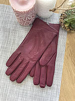 Женские кожаные перчатки 8-852