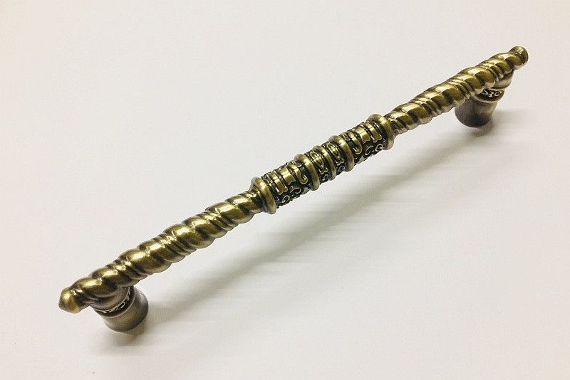Ручка-скоба сучасна класика 176-160 Antik Bronze антична бронза 160 мм