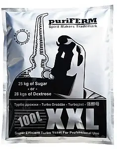 Сухі дріжджі Puriferm XXL 100 літрів