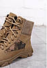 VM-Villomi Високі черевики мілітарі чоловічі на байці колір койот, фото 4