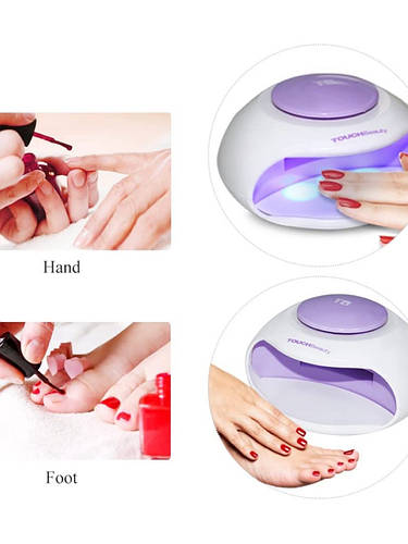 Портативная сушилка для ногтей TOUCHBeauty с воздухом и 3 УФ ...