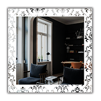 Дзеркало з  ЛЕД підсвіткою 800х800