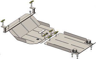 Захист двигуна Iveco Daily 6 euro 5 (з 2014 --) Кольчуга