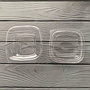 Салатник 250 мл з кришкою УК-250Т (прозр низ, прозoр верх) (500шт/ящ), фото 2