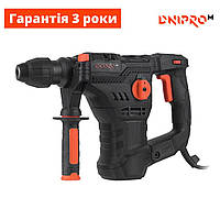 Перфоратор бочковой Dnipro-M BH-20 + Кейс + 3 Бура + Пика + Долото