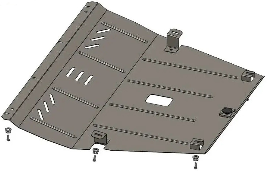 Захист двигуна Jeep Cherokee KL (2013-2019) Кольчуга, фото 1