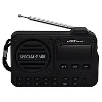 💙Портативне радіо JOC H456BT з Bluetooth, MP3-плеєром, радіоприймач на акумуляторі
