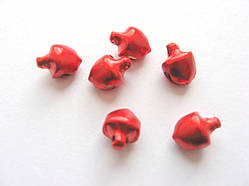 Бубонець металевий, червоний, 6 мм