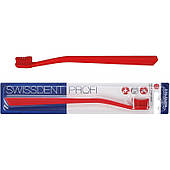 Зубна щітка SwissDent Profi Colours Soft-Medium (червона\червона), 1 шт