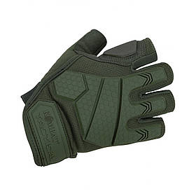 Рукавички тактичні Kombat UK Alpha Fingerless Tactical Gloves оливкові