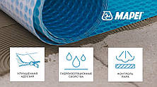 Розділююча гідроізоляційна мембрана Mapei Mapeguard UM 35/30mq (Продається кратно метру), фото 3