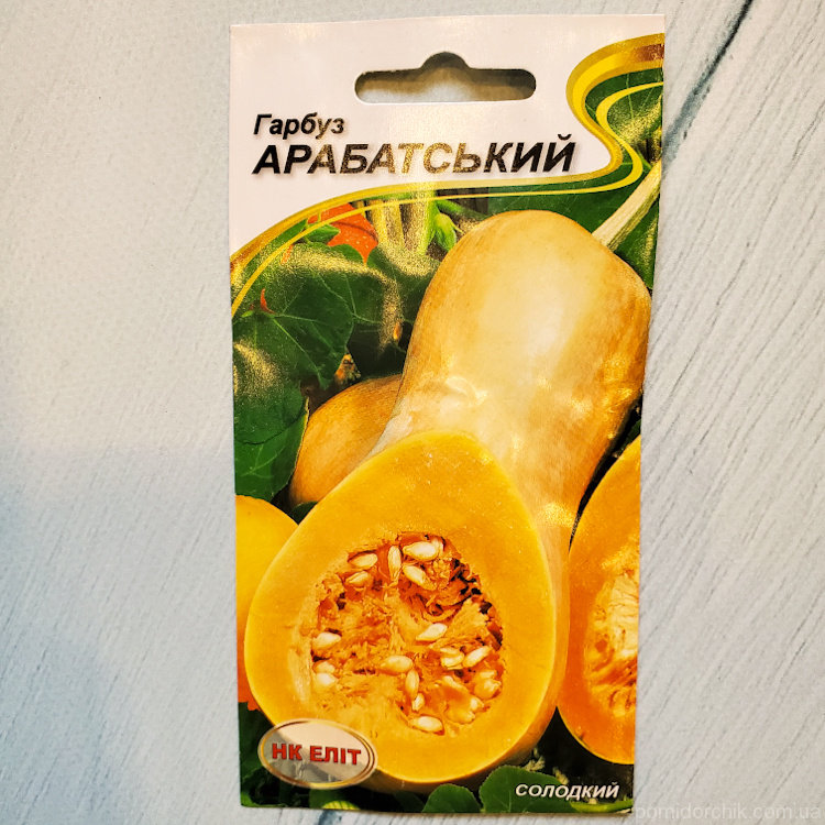 Насіння Гарбуз середньостиглий сорт Арабатська 10 шт НК Еліт