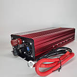 UKC Інвертор 12-220, перетворювач напруги 12V - 220V 3000W, power inverter з функцією плавного пуску, фото 4