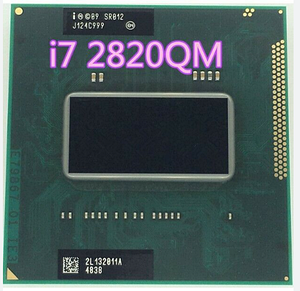 Процесор для ноутбука G2 Intel Core i7-2820QM 4x2,3Ghz (Turbo Boost 3,4Ghz) 8Mb Cache (SR012) бу