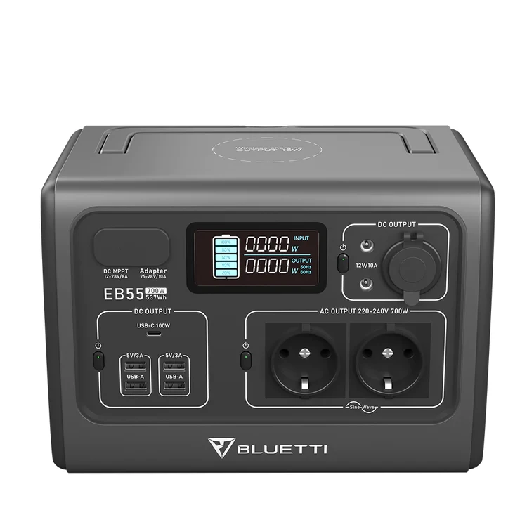 Портативна зарядна станція Bluetti EB55 Portable Power Station