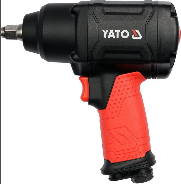 Пневматичний ударний гайковерт 1/2" 1150 Nm Yato YT-09540