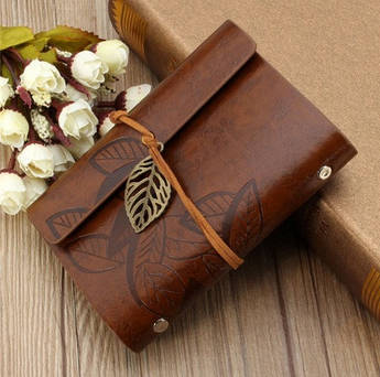 Шикарний щоденник-блокнот на 80 сторінок (Скетчбук, Артбук) Коричневий