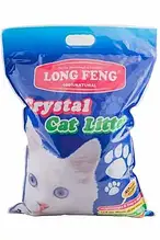 Long Feng Crystal Cat Litter силікагелевий наповнювач для котів 18 л
