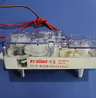 Таймер DXT15SF-G (подвійний, 3 дроти) для пральної машини Saturn