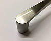 Ручка-скоба меблева модерн AMU-003-160-Inox сталь полірована 160 мм, фото 4
