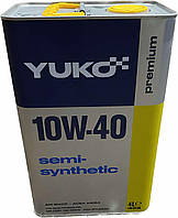 Олія моторна напівсинтетична SEMISYNTHETIC 10W-40 (API SL/CF) YUKO (4л)