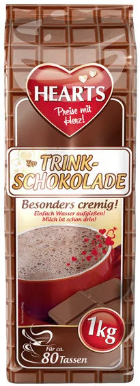 Розчинна кава Капучино Hearts Trink Schokolade 1 кг