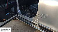 Пороги боковые Volkswagen Touareg (2002-2007) D60