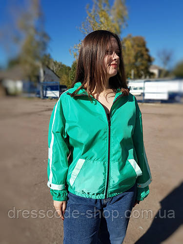 Женская ветровка Boohoo Зеленая 48, XL (ID#1728422008), цена: 950 ...