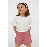 Дитячі трикотажні шорти H&M на дівчинку 4-6 років - р.110/116 - 32312, фото 2