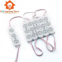 Світлодіодний модуль 0.72W, 75Lm, 7000K, 12V, smd2835, 3led, 160°