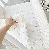 Пеленальний матрас маленькі корони + м’який бік, фото 4