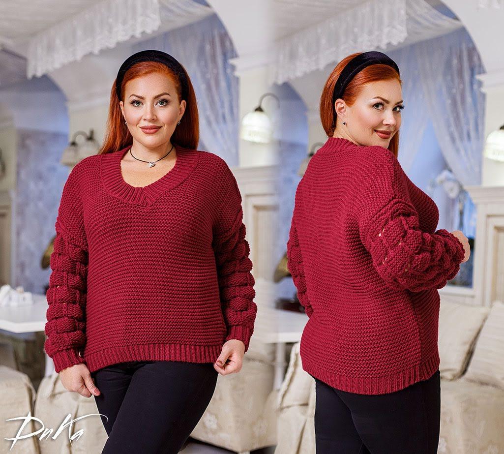 Жіночий светр великих розмірів "Марс" Dress Code