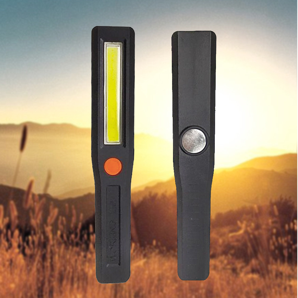 Ліхтарик стрічка на батарейках з магнітною основою кишеньковий ліхтар з магнітом, фото 1